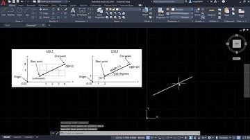 AutoCAD 2021 Tutorial: Relative coordinates
