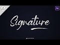 Text writing effect tutorial  text animation  after effects tutorial  no plugins  gsp creations