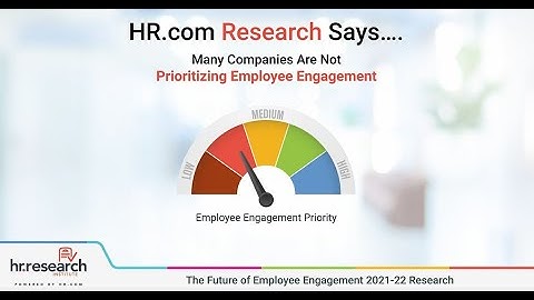 HR.com Research: The Future of Employee Engagement 2021-22