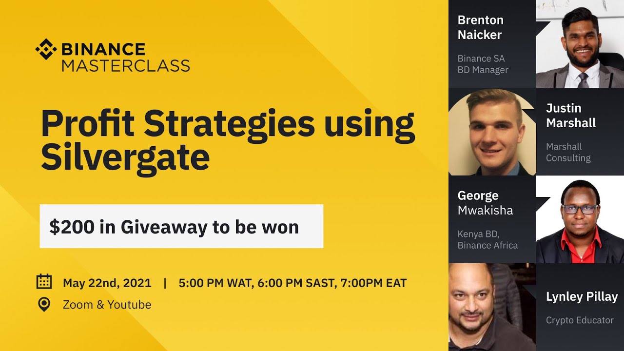 Binance Africa Webinar: Profits using Silvergate Channel