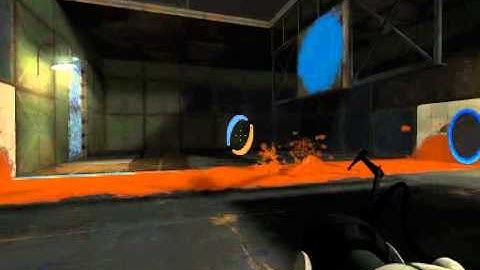 Portal 2 Custom Map - cc_contest.bsp Part 2.avi