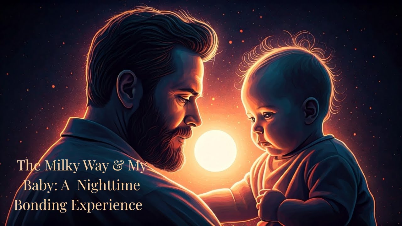 🌌 “The Milky Way & My Baby” | Father-Daughter Bonding ASMR | Gentle Night Beach Role play.