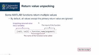 MATLAB Built-in Functions: Data Types, Matrix Operations, and Statistics