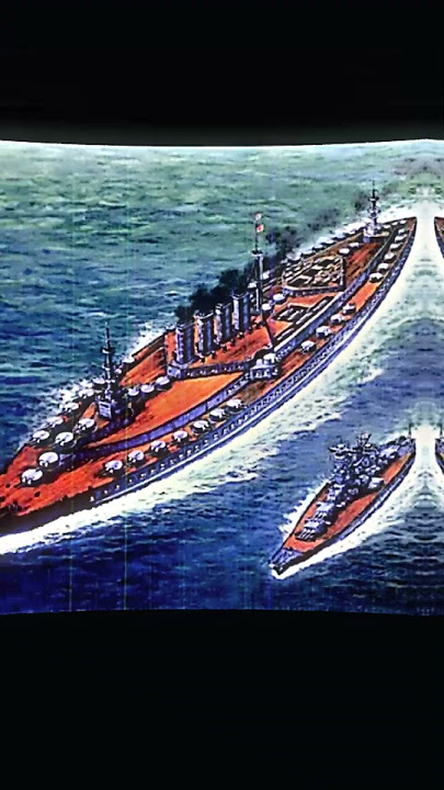 The biggest battleship ever! #edit #ships #phonk