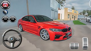 Modifiyeli BMW M5 Araba Sürüş Oyunu 2024  BMW Drift & Park Simulator