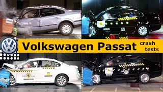 Volkswagen Passat crash test (B5, B6, B7, B8) generations (Euro NCAP)
