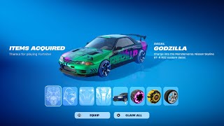How To Get Nissan Skyline GT-R R32 Car FREE In Fortnite! (Unlocked Nissan Skyline Rocket League)