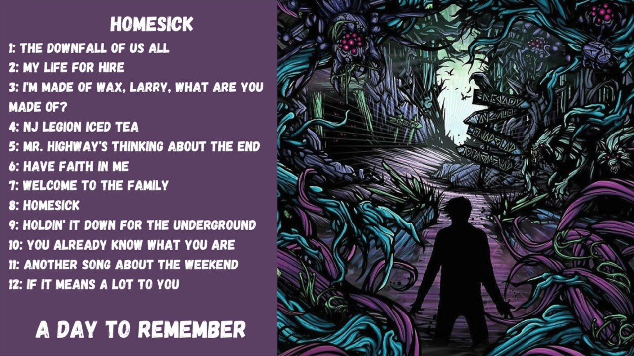 A Day To Remember - Homesick (Full Album)