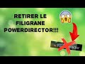 Retirer filigrane power director gratuitlogiciel pro