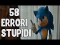 "Sonic" 58 ERRORI che non HAI NOTATO al CINEMA 😳😳