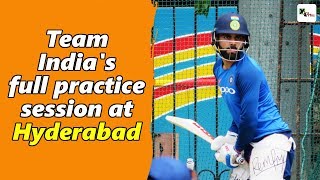 Watch: Indian cricket team's full practice session ahead of 1st ODI | India vs Australia screenshot 3