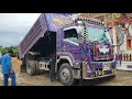 รถหกล้อ รถดั้ม สายบุญ โซนจังหวัดจันทบุรี สุดจัดเลยครับ Dump Truck