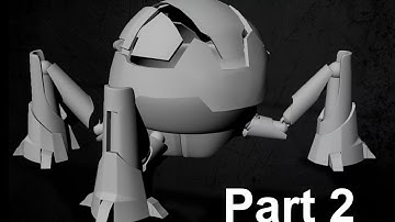 Robotic Drone Part 2 ! Maya 2017 Tutorial (Modelling)
