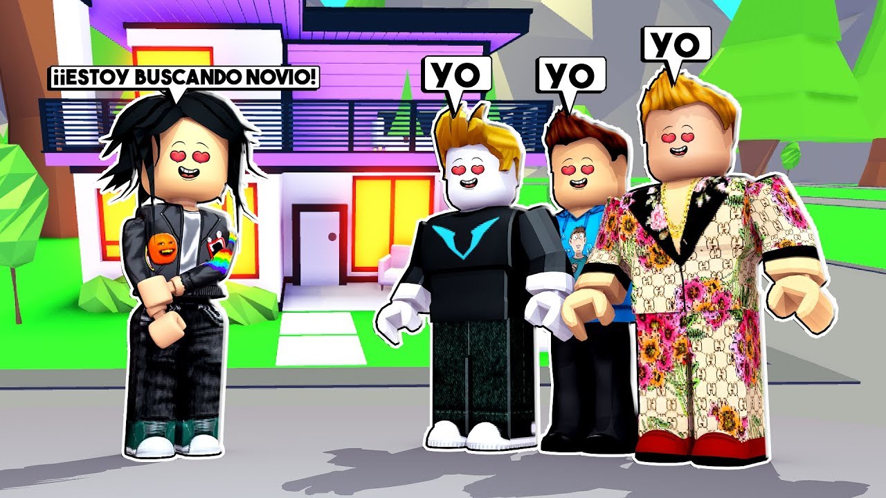 Finjo Ser Una Chica Para Buscar Novio En Adopt Me De Roblox Youtube - como tener novia en roblox