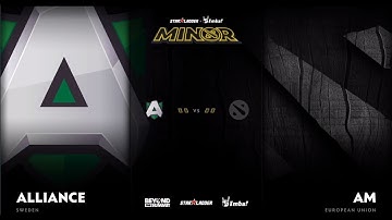 Alliance vs Aggressive Mode Game 1 - SL ImbaTV D2 Minor S3 EU Qualifier: Semifinals