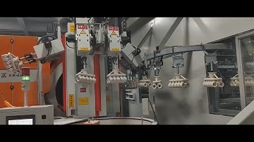 Vast Precision Casting   Shell Making Process   Robot  Operation