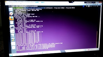 TEST - SMART INSTALL LTE-Cell-Scanner  ON WINDOWS WORKSTATION AND VMWARE WITH RTL_SDR