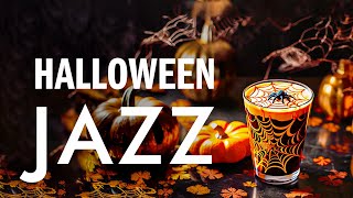 Relaxing Halloween Jazz ☕ Exquisite Jazz Coffee Music & Sweet Autumn Bossa Nova Piano for Good Mood