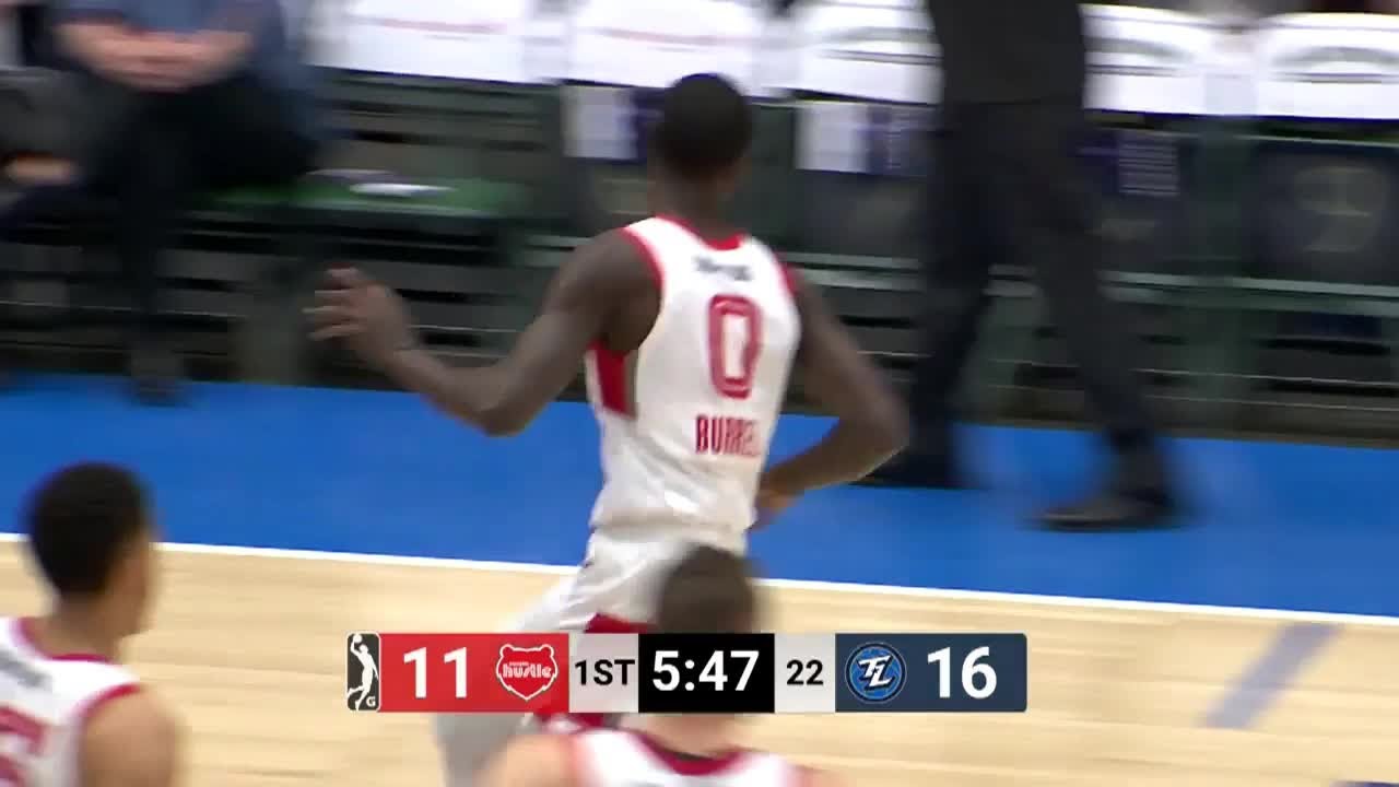 A big slam by Trahson Burrell!