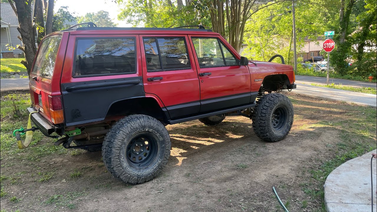 The Cherokee gets more armor and chromoly axle shafts