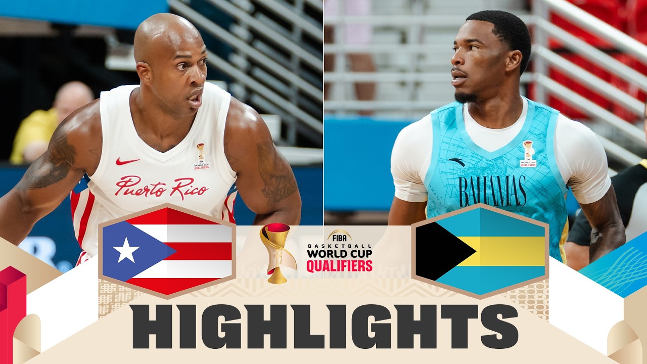 Puerto Rico 🇵🇷 v Bahamas 🇧🇸 | Highlights | FIBA Basketball World Cup 2027 Americas Qualifiers