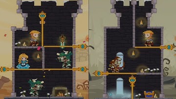 How to loot Pin Pull & Hero Rescue Gameplay Android Game #iqtest #howtoloot