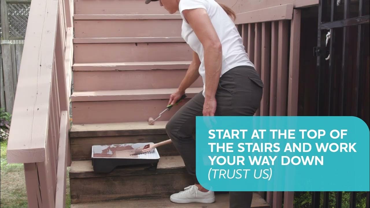 Glidden Porch & Floor Paint Anti Skid How To YouTube