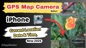 GPS Map Camera Editor iPhone | Change Date and Time @appholder