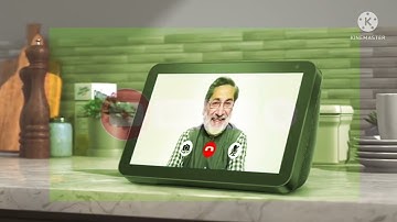 Introducing Echo Show 8 Smart display with Alexa - 20.32 cm (8") HD screen with stereo sound Black