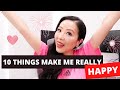 10 Things That Make Me Happy Now | Cozy, Healthy and beautiful things make me happy