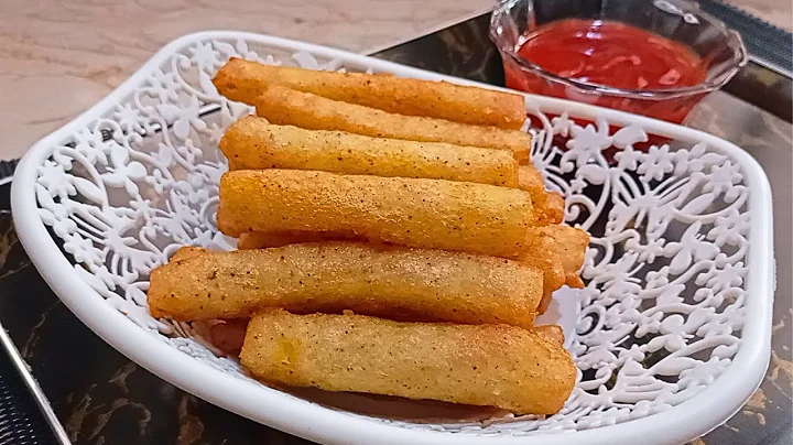 Extra Crispy Japanese-Style Potato Sticks | Viral Fries Recipe at Home