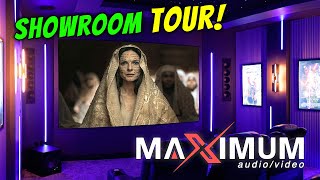 MaximumAV Showroom Tour - Incredible 9.4.6 Anthem, Sony, Paradigm Demo Rooms