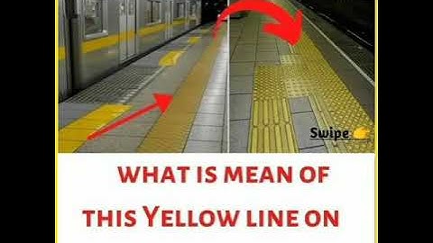 What is mean of this yellow line on platform?? #knowledge #facts #metro #yellowline #metroline