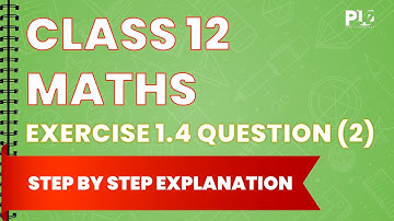 Class 12 Maths | Exercise 1.4 Question 2 | Applications of Matrices and Determinants | Q(2)