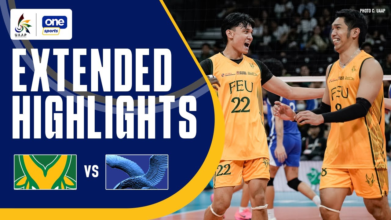 FEU vs ATENEO | EXTENDED HIGHLIGHTS | UAAP SEASON 87 MEN'S VOLLEYBALL ...
