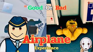 เรื่องหลอนๆบนเครื่องบินลำหนึ่ง | Roblox The Airplane Experience 1 Good or Bad Ending