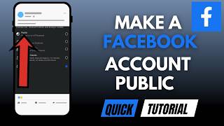 How To Make A Facebook Account Public screenshot 4
