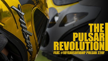 The Pulsar Revolution feat. #18yearsOfxBhp Pulsar 220F