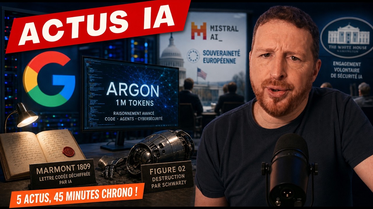 Avec Argon, Google is back ! Mistral aussi... et Schwarzy aussi !