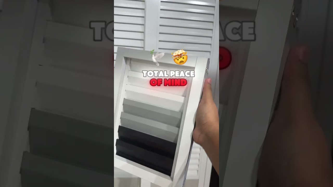 Slide and swing Louver Door - Toilet/ Kitchen/Living Room