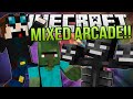 Minecraft | MONSTER KILLS, MONSTER SKILLS!! | Mixed Arcade Minigames