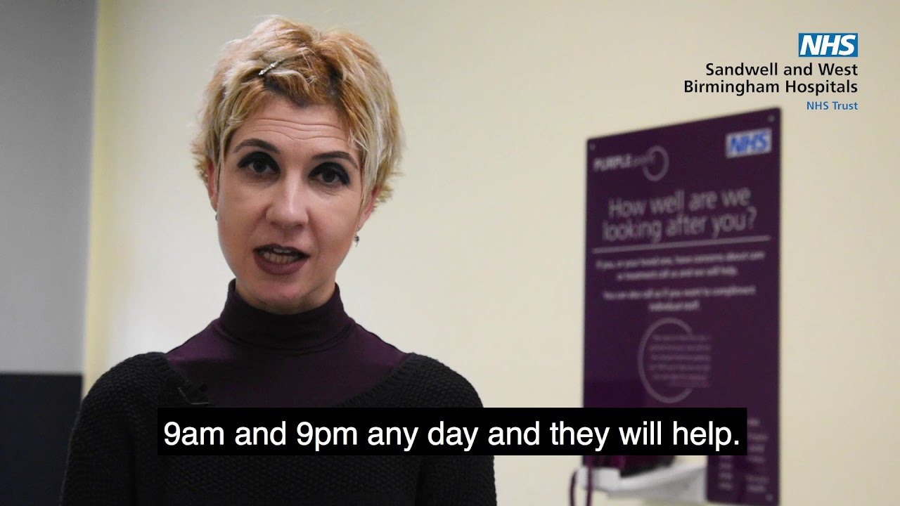 Purple Points: Patient information Romanian