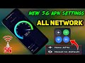 FAST INTERNET 5G USING APN SETTINGS INTO ALL NETWORKS 2023