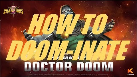 Learn To Use Doctor Doom In 5 Minutes! Marvel Contest of Champions