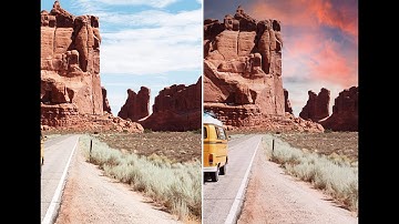 Amazing tricks to change sky in seconds | Photoshop sky replacement full tutorials | photoshop trick