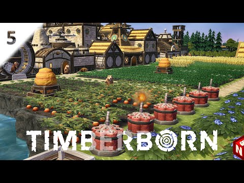 Видео: Timberborn - Динамит! #5