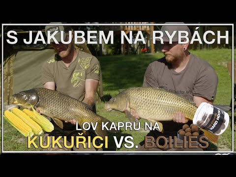 S Jakubem na rybách - Kukuřice VS. Boilies