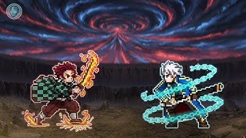 Tanjiro All Forms VS Vergil