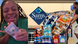 SHOP WITH PEACH 🍑 AT SAM’S CLUB 🛍🛒🛍 I JUST WON $10,000