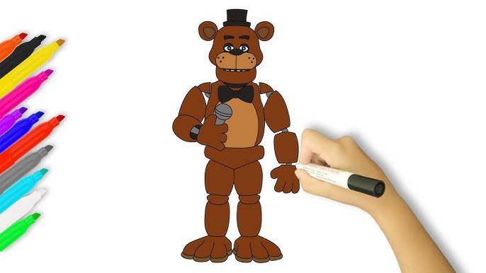 fnaf how to draw preview images, courtesy of book manager : r